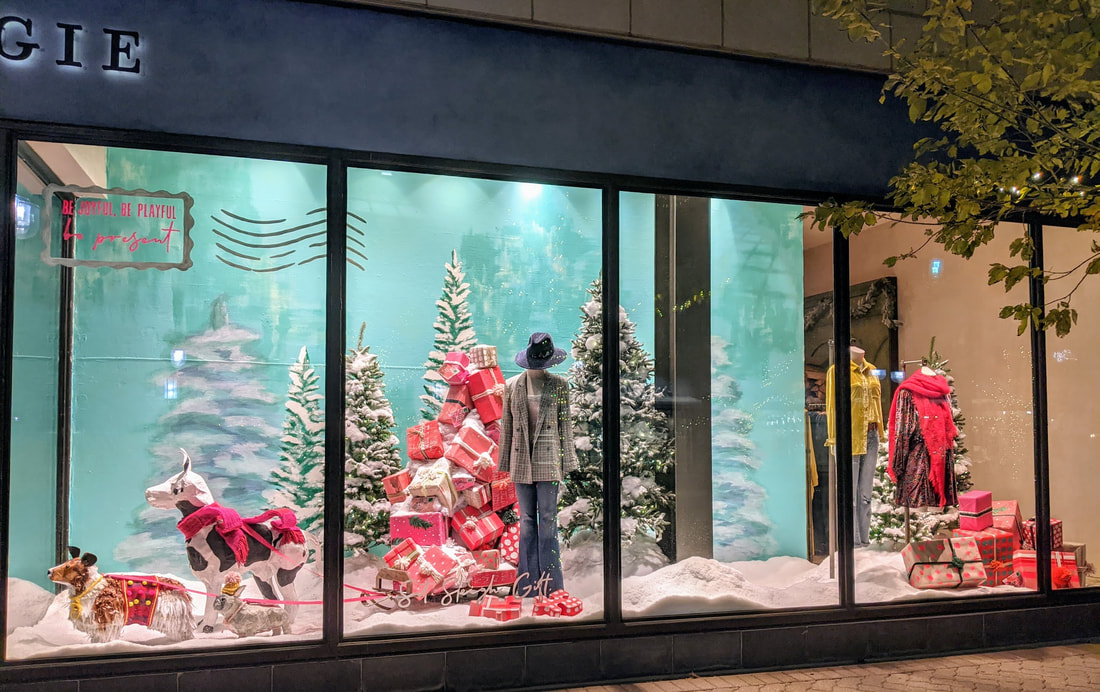 How 5 department stores updated their holiday window displays for 2020